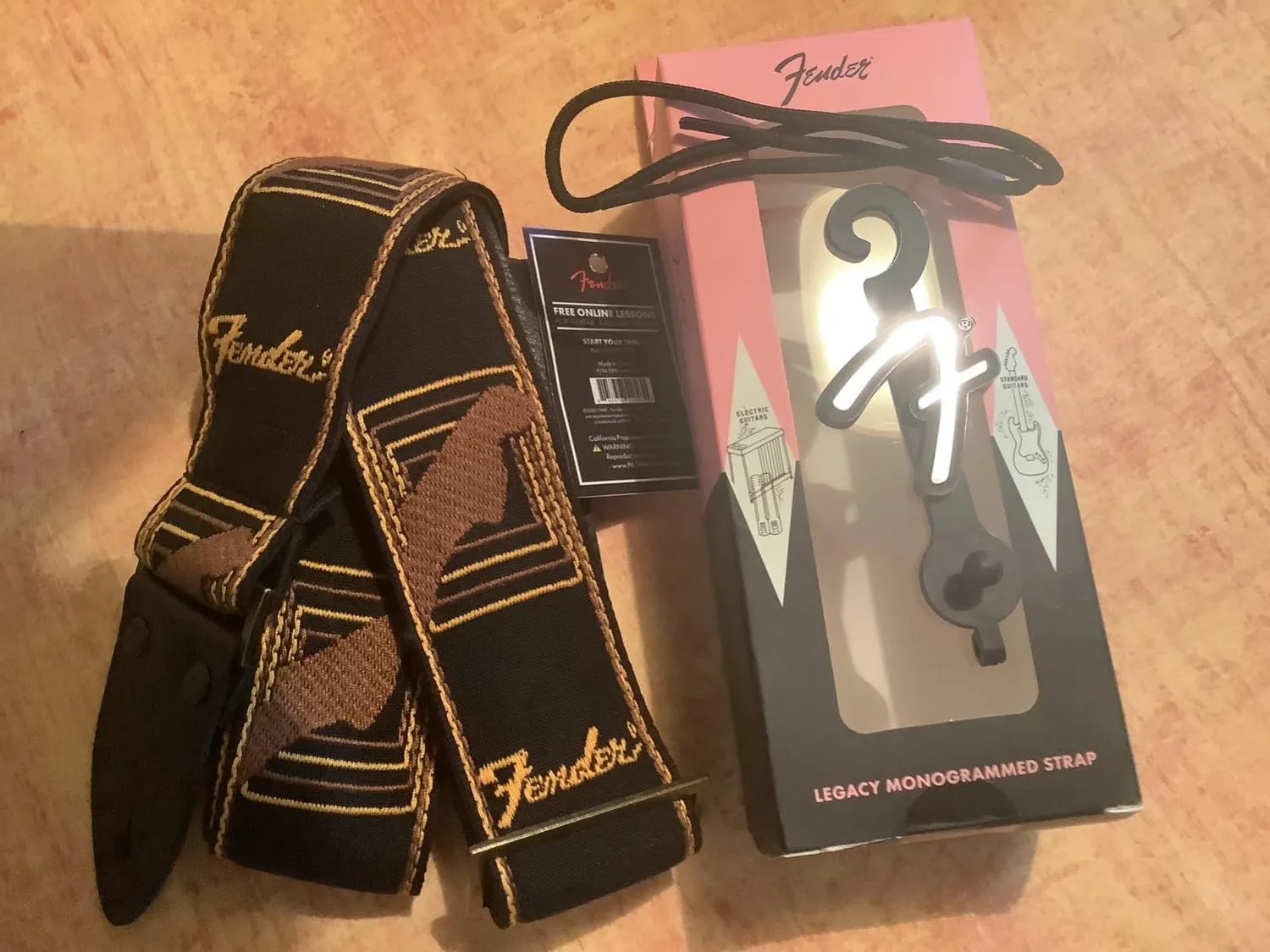 Fender accessorio chitarra e basso classico nero