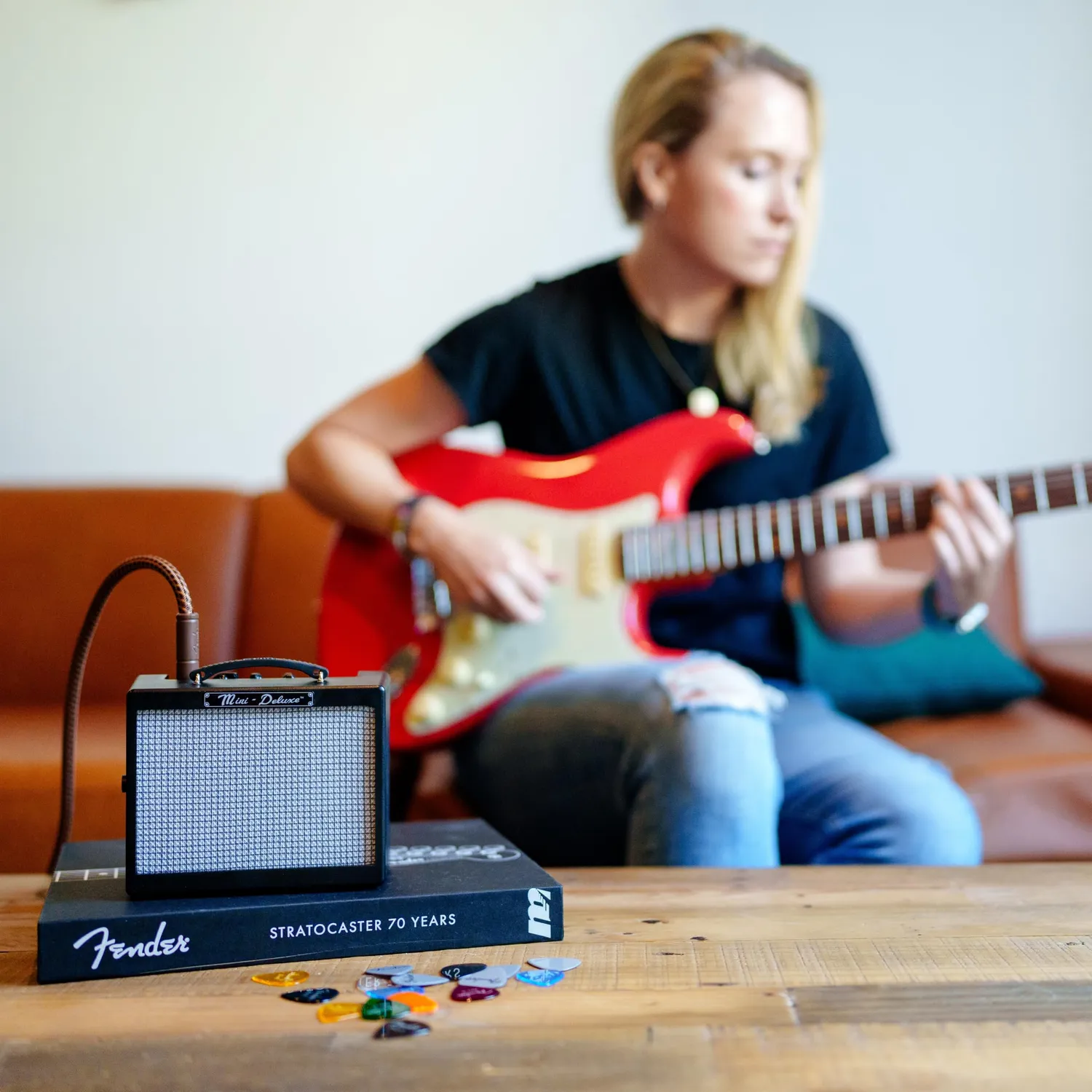 Fender MD20 Mini Deluxe mini ampli chitarra nero