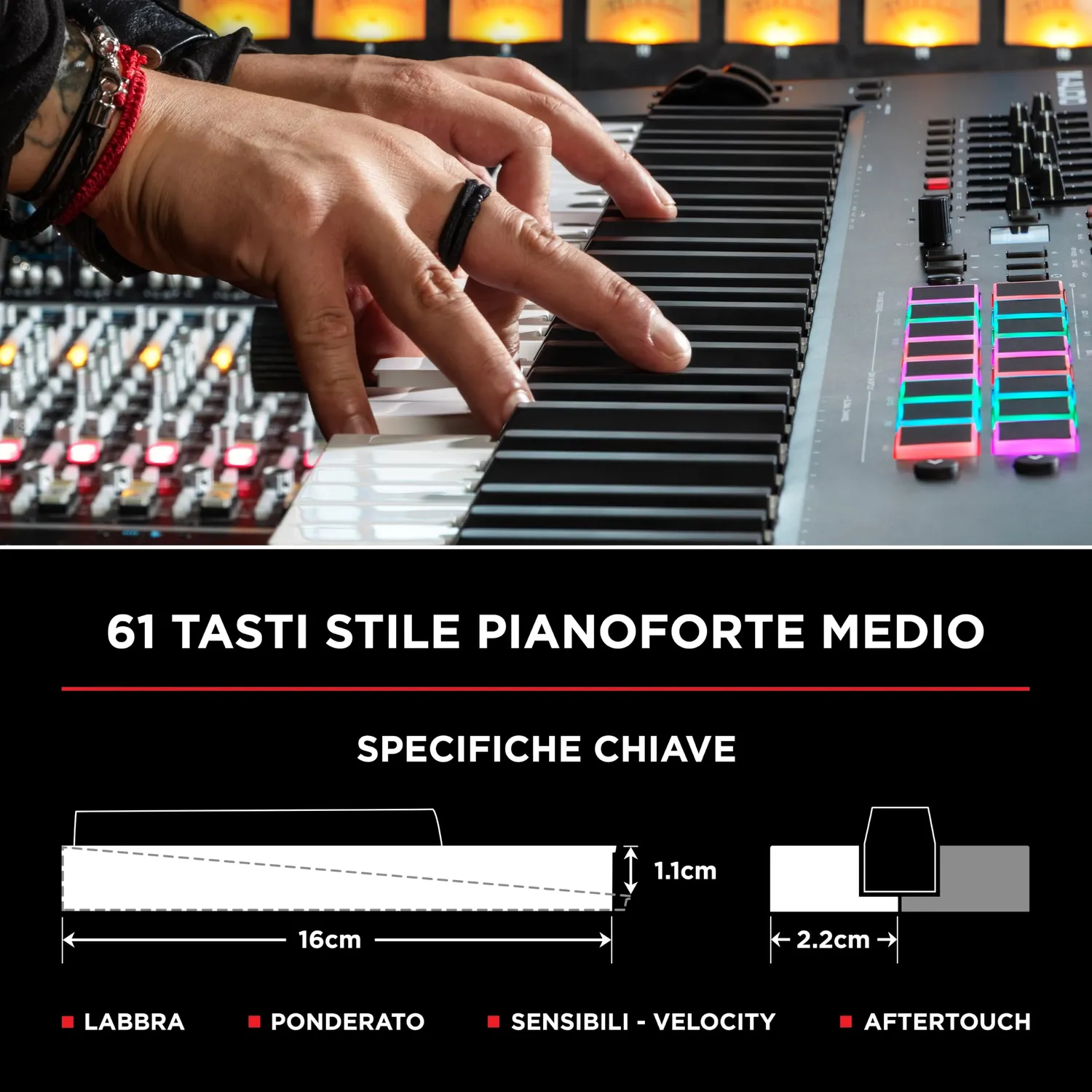 M-Audio Oxygen Pro 61 tastiera MIDI USB 61 tasti