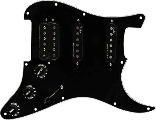 Fender Strat Battipenna Precablato Shawbucker Gen4 Nero