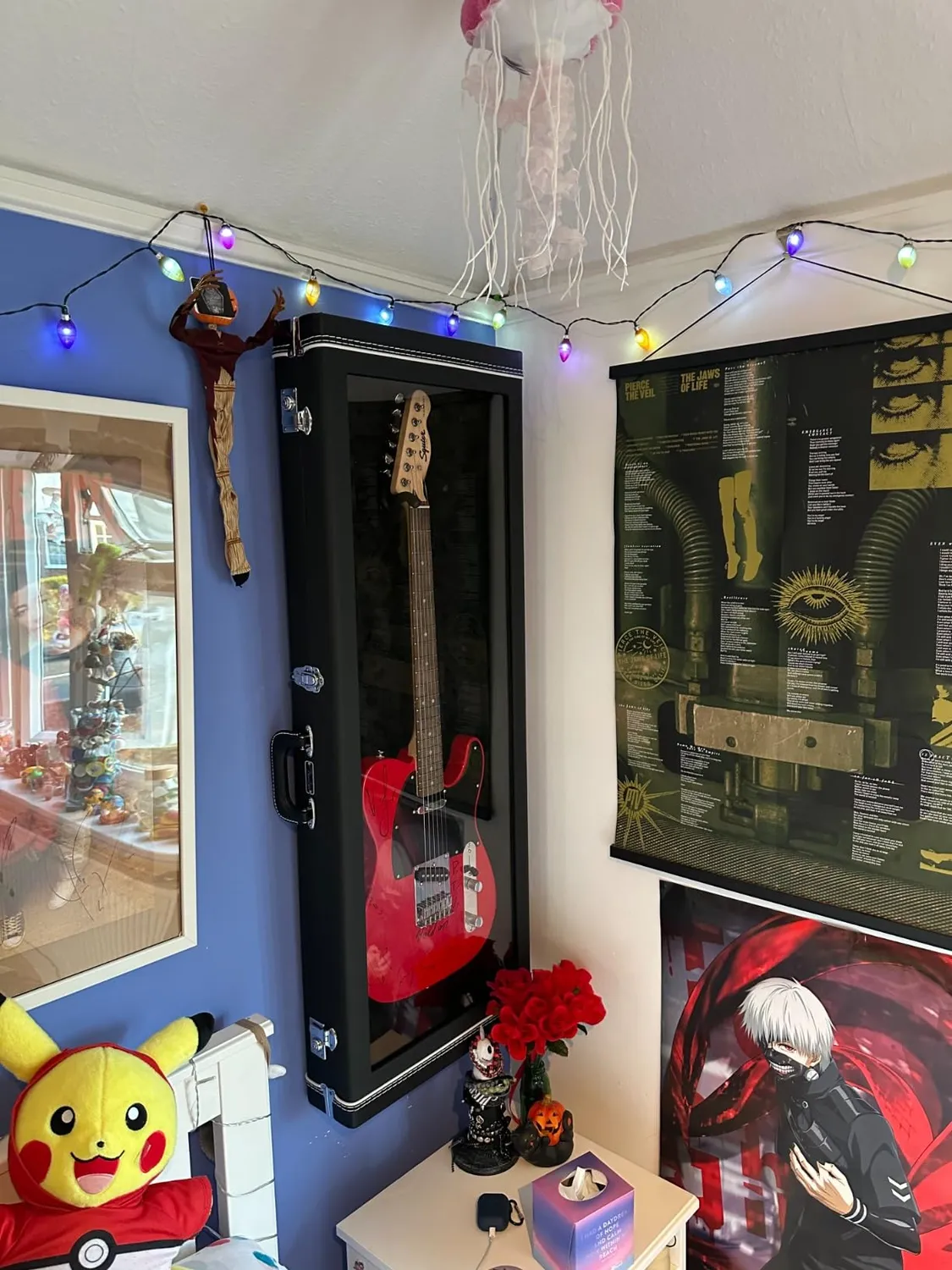 Fender vetrina chitarra elettrica da parete ed esposizione