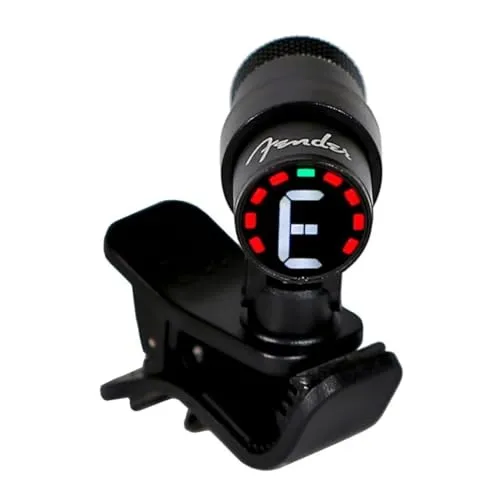 Fender Bullet accordatore clip cromatico LED chitarra