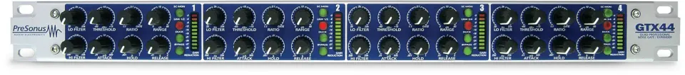 PreSonus GTX44 expander gate 4 canali rack
