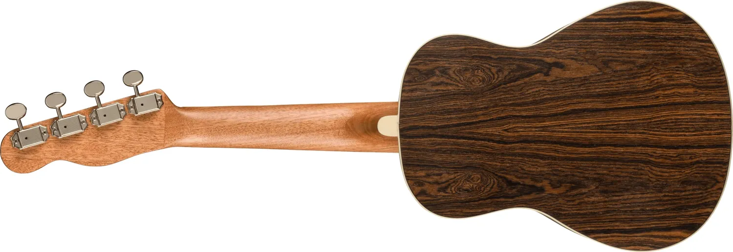 Fender Zuma Exotic Concert ukulele concerto bocote noce