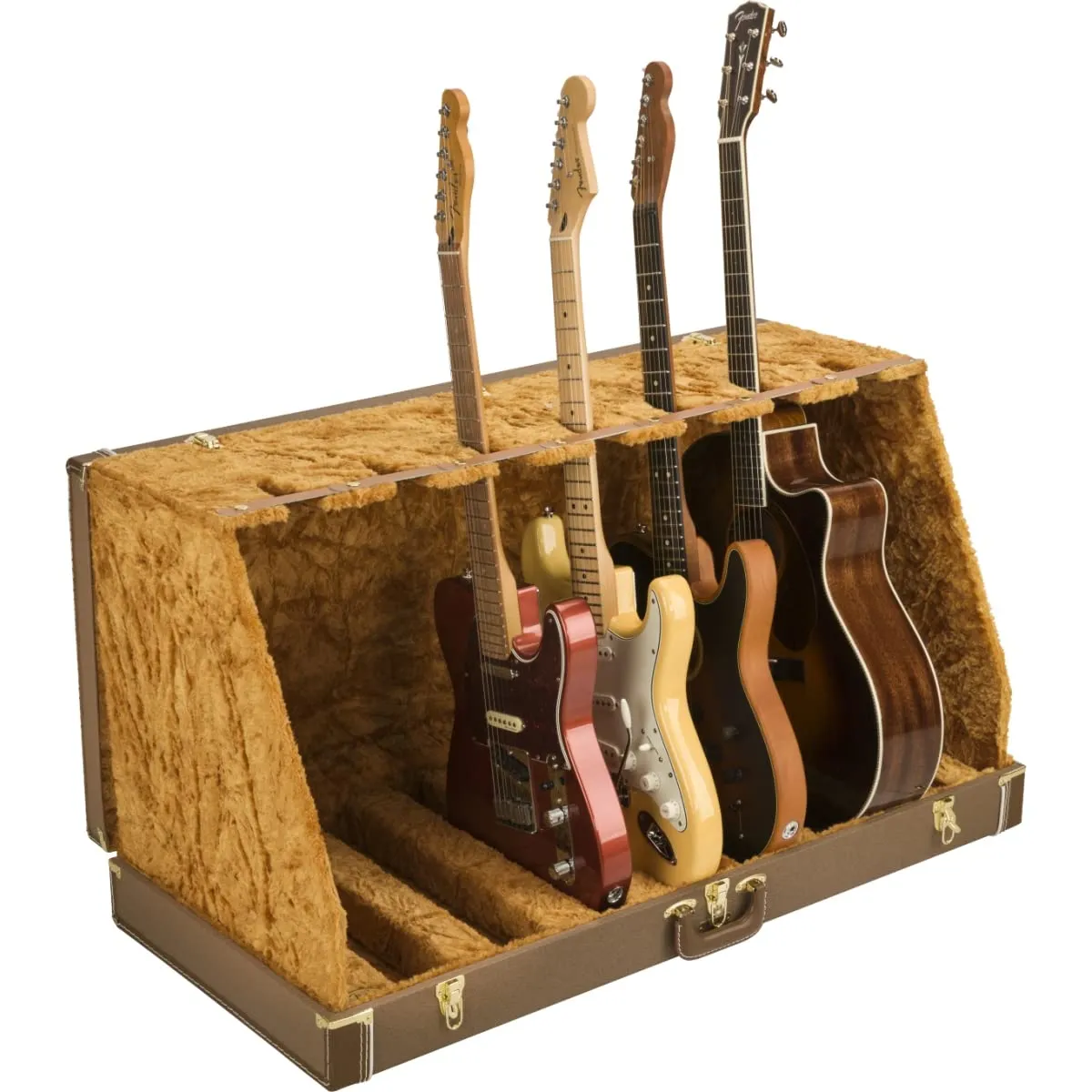 Fender Classic Rack Chitarre 7 Posti Tweed pieghevole supporto multiplo