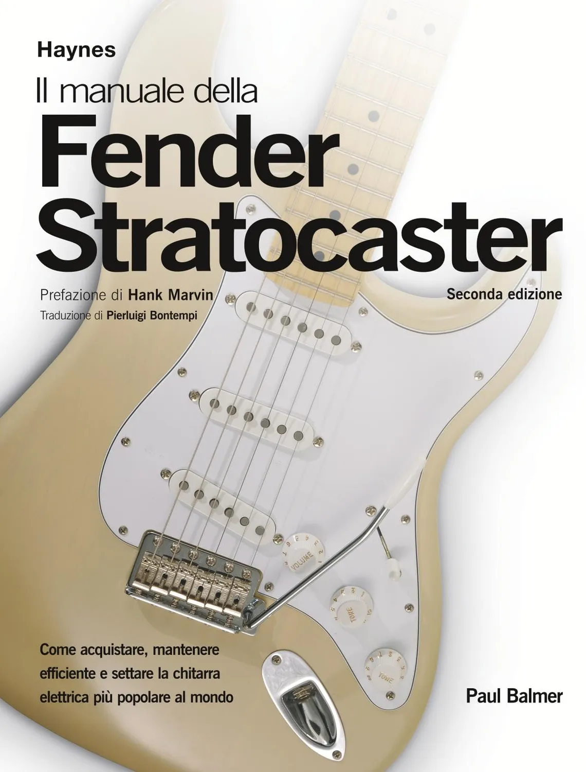 Manuale Fender Stratocaster libro illustrato Bontempi
