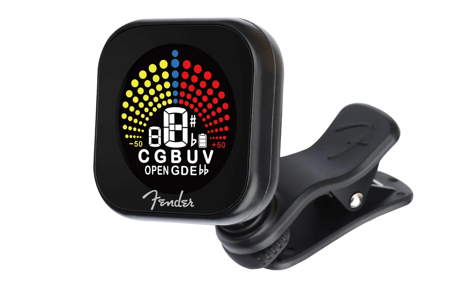 Fender Flash 2.0 accordatore clip-on ricaricabile cromatico