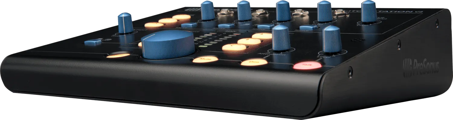 PreSonus Monitor Station V2 controller monitoraggio studio