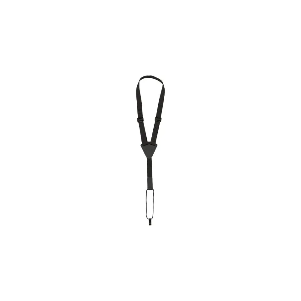 Fender tracolla per ukulele regolabile nera