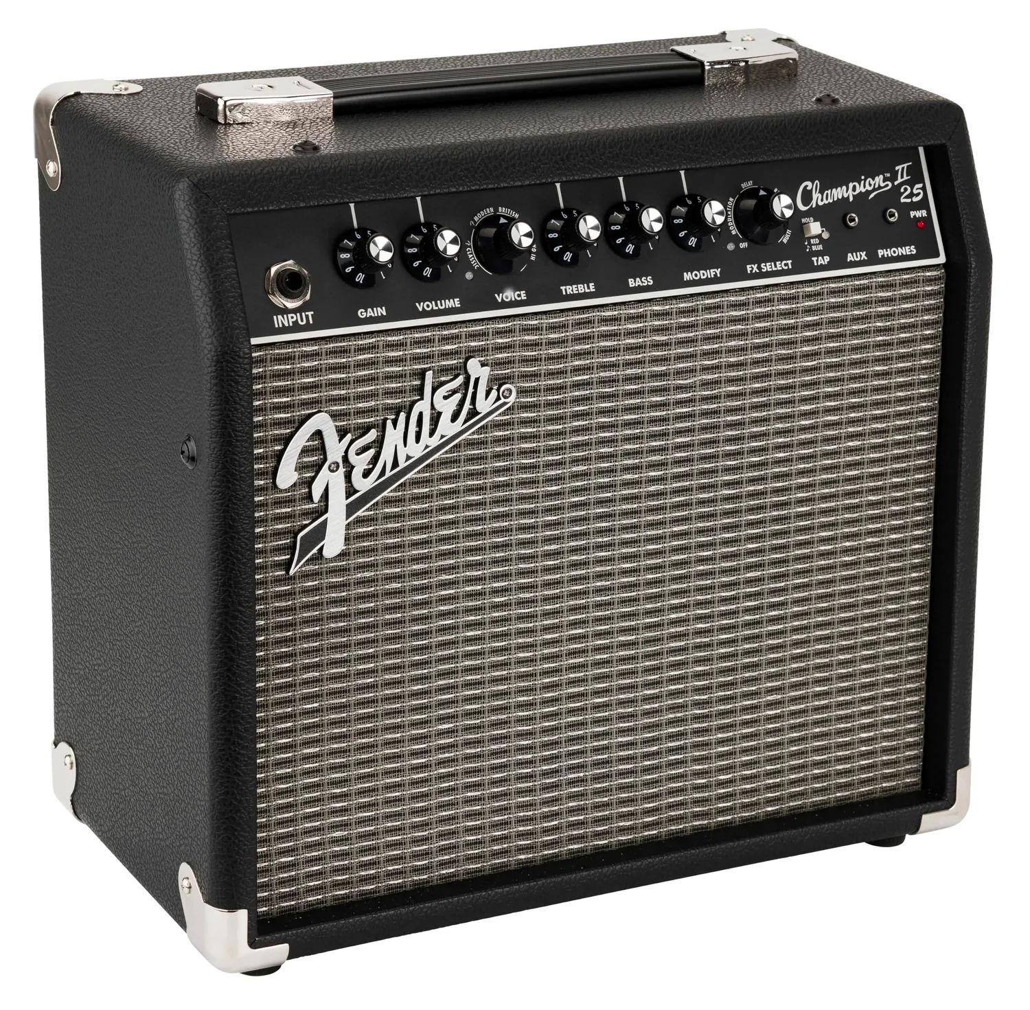 Fender Champion II 25 Amplificatore Chitarra 25W Effetti