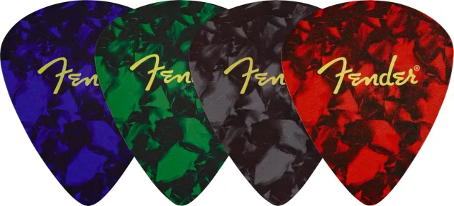 Fender Pick sottobicchieri pelle plettro 4 pz