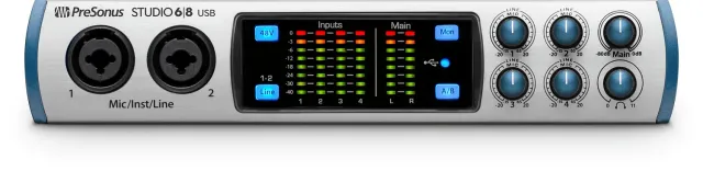 PreSonus Studio 68 interfaccia USB 4 pre XMAX 192kHz