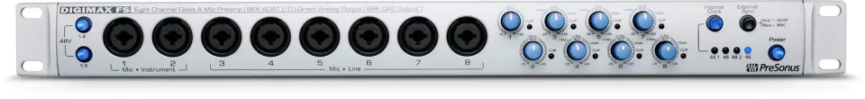 PreSonus DigiMax FS preamplificatore 8 preamp XMAX ADAT