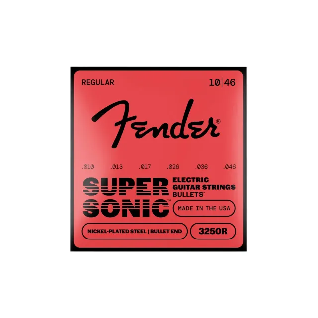 Fender Super Bullet 3250R corde chitarra 010-046 nichel