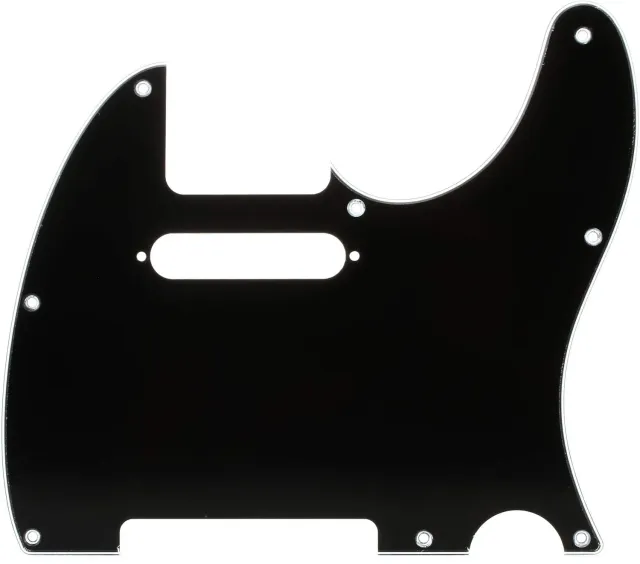 Fender battipenna Tele 8 fori nero multistrato