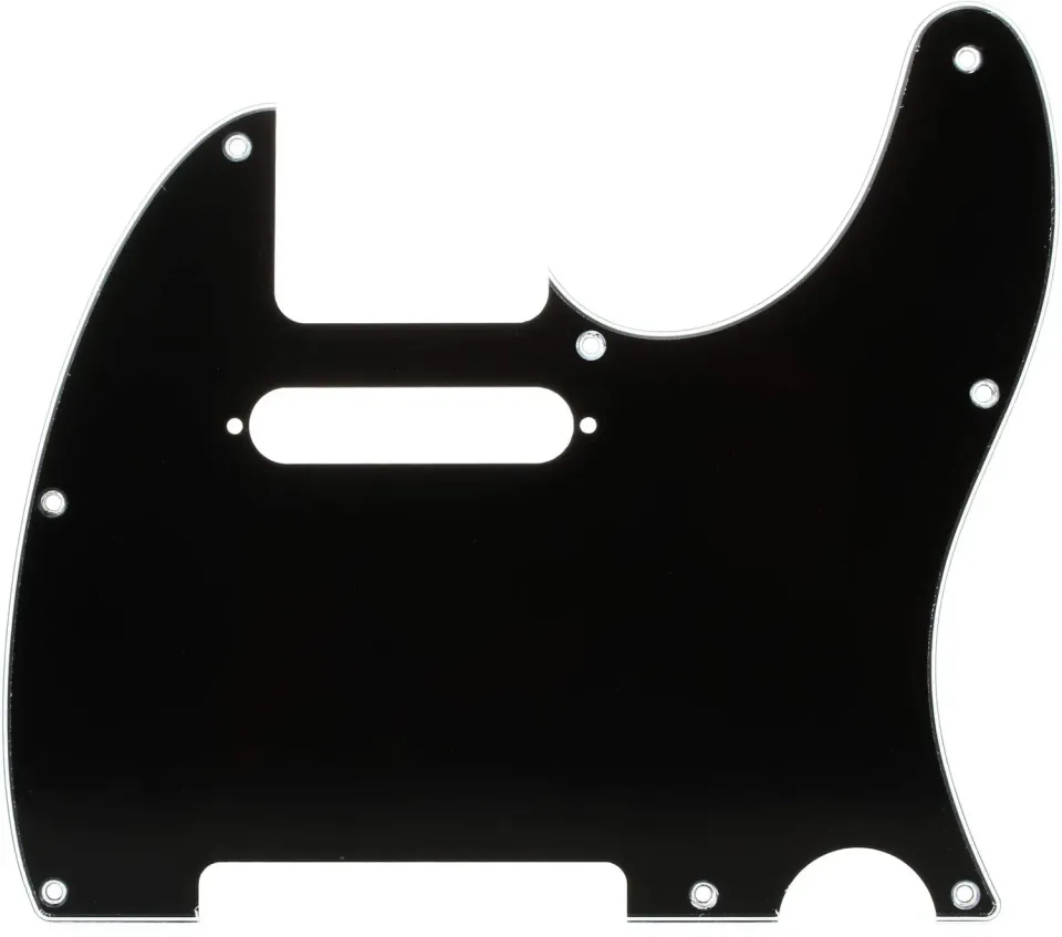 Fender battipenna Tele 8 fori nero multistrato