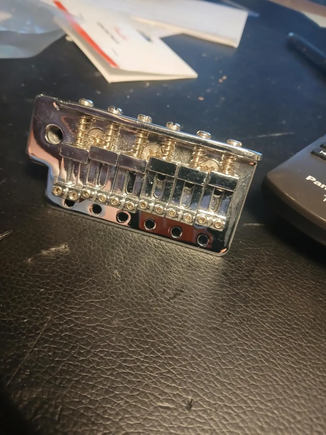 Fender Stratocaster ponte tremolo cromato 6 viti