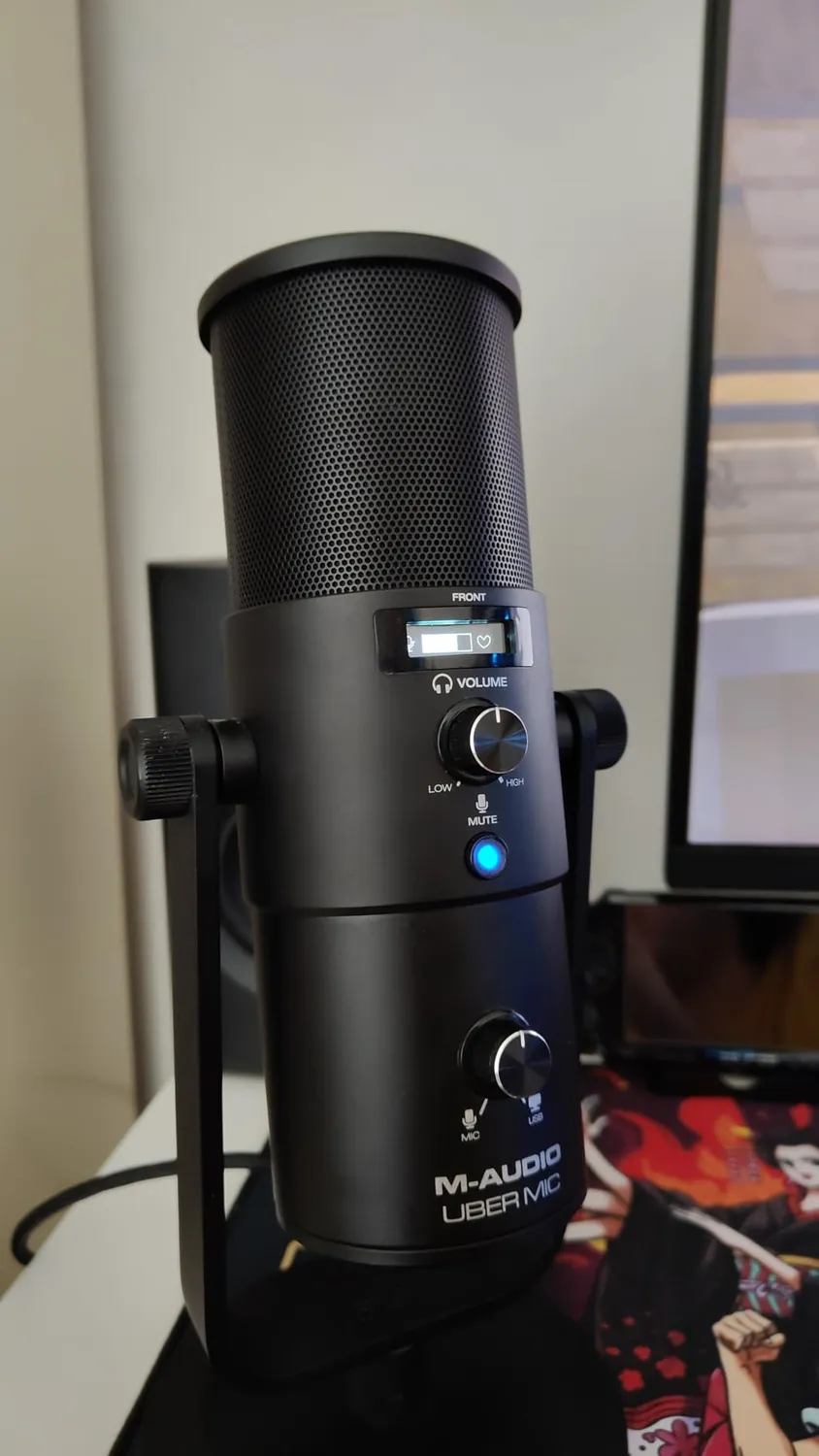 M-Audio Uber Mic microfono USB condensatore streaming