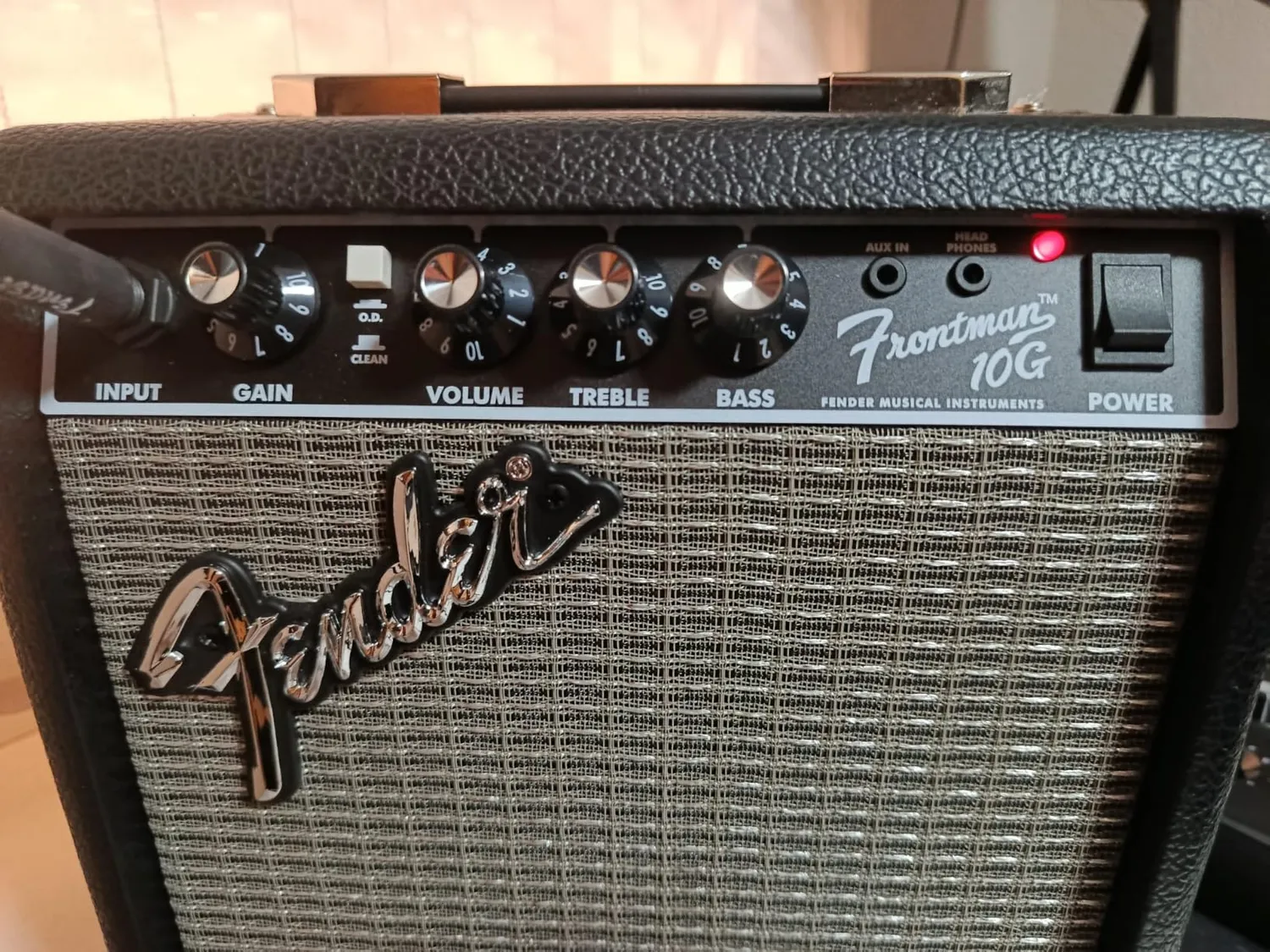Fender Frontman 10G ampli chitarra 10W con cuffie nero