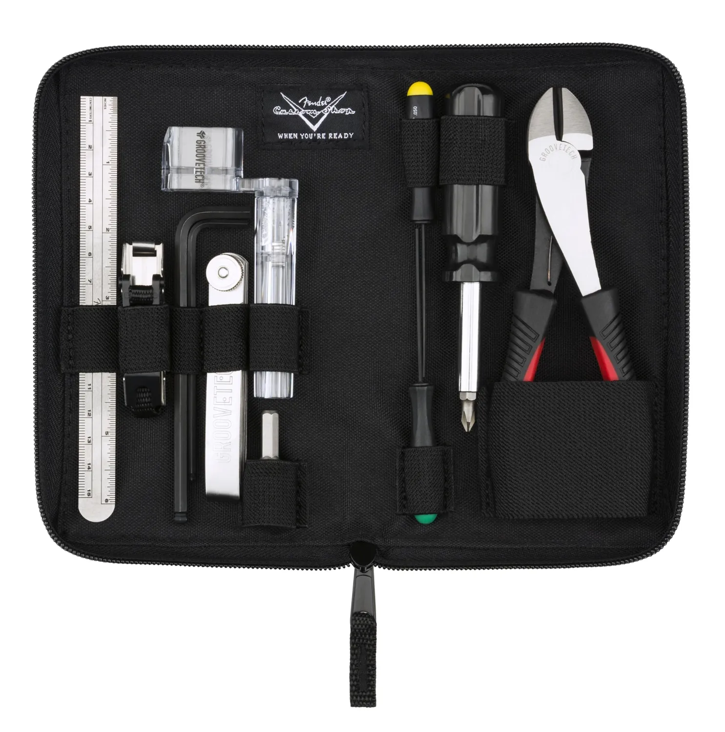 Fender Custom Shop kit attrezzi chitarra 15 pezzi borsa