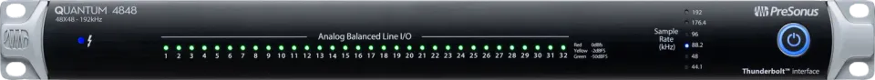 PreSonus Quantum 4848 interfaccia Thunderbolt 48x48 32 line