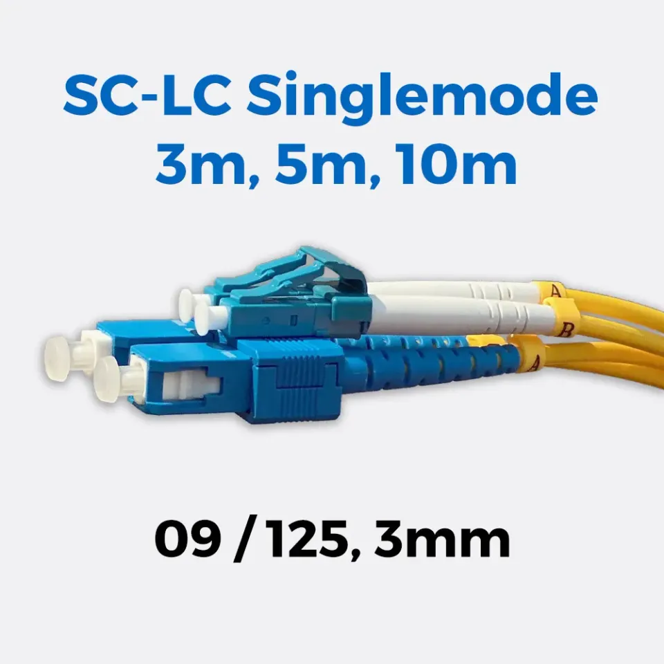 Ferrofish Pulse cavo fibra SC-LC singlemode 9/125 3mm