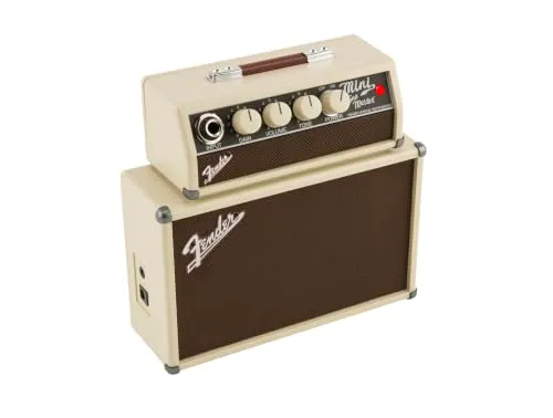 Fender Mini Tone Master amplificatore chitarra 1W Tan portatile