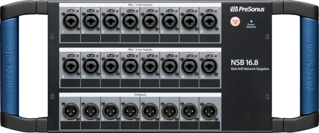 PreSonus NSB 16.8 Stage Box Rete AVB 16 In EU 8 Out
