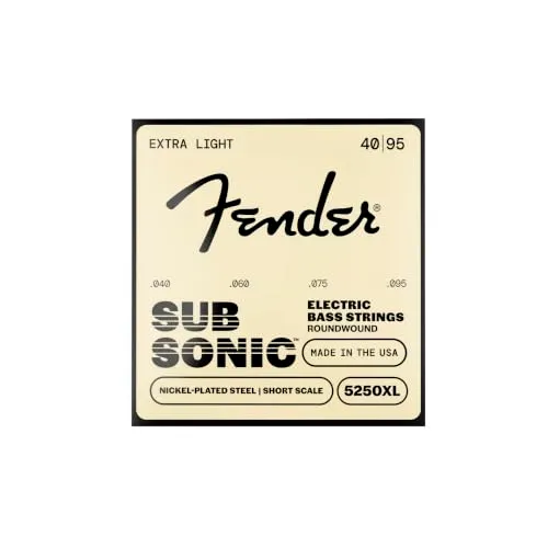 Fender 5250XL corde basso scala corta 40-95 nickel