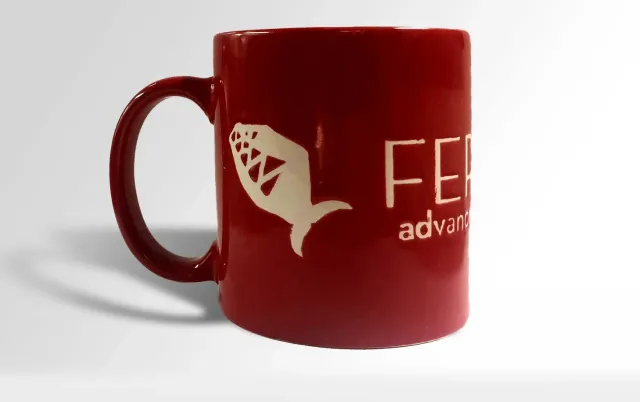 Ferrofish Coffee Mug tazza rossa