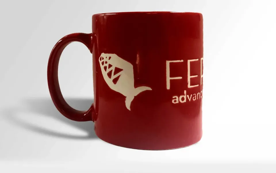 Ferrofish Coffee Mug tazza rossa