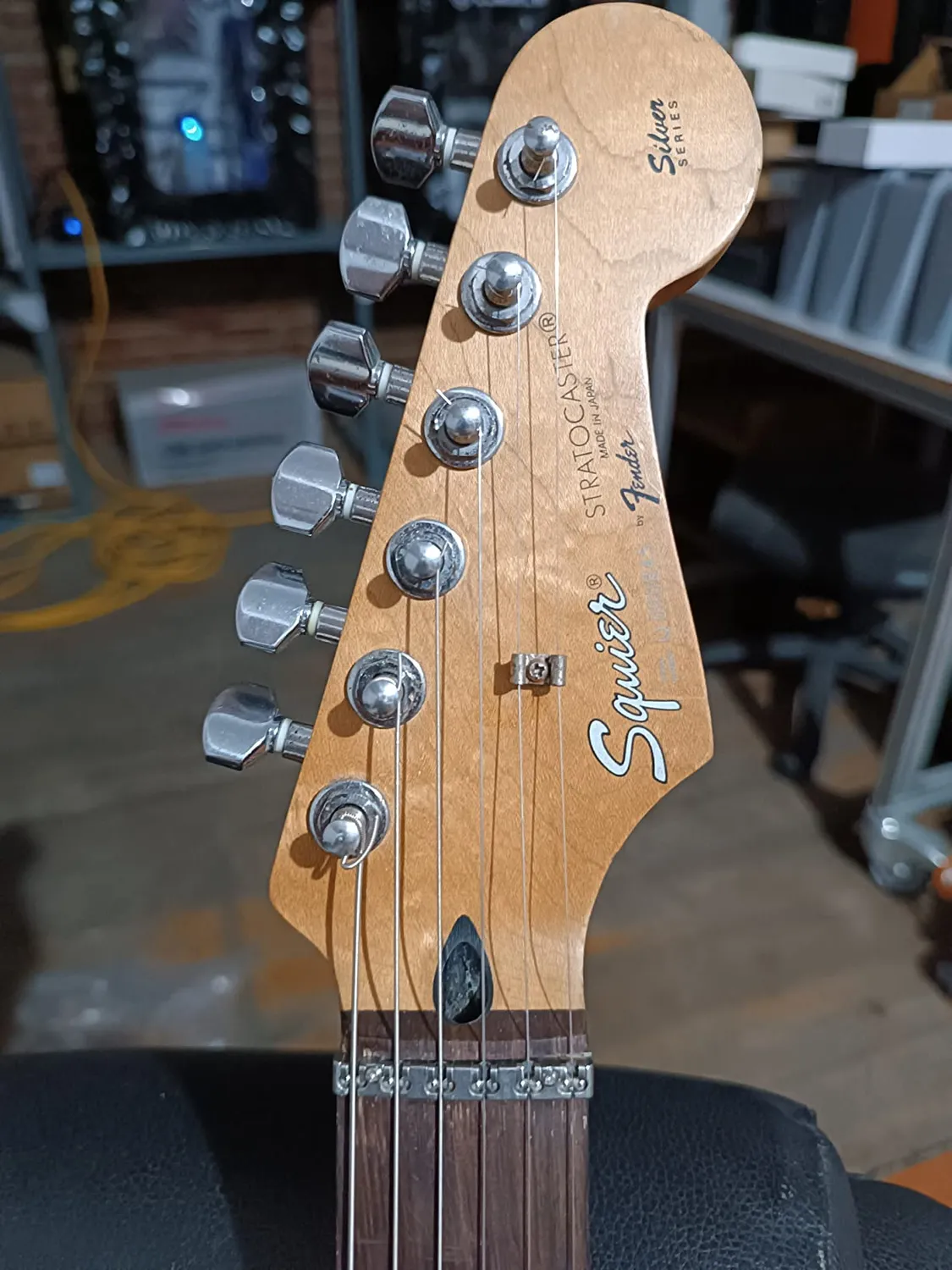 Fender LSR Roller Nut Capotasto Strat Cromo