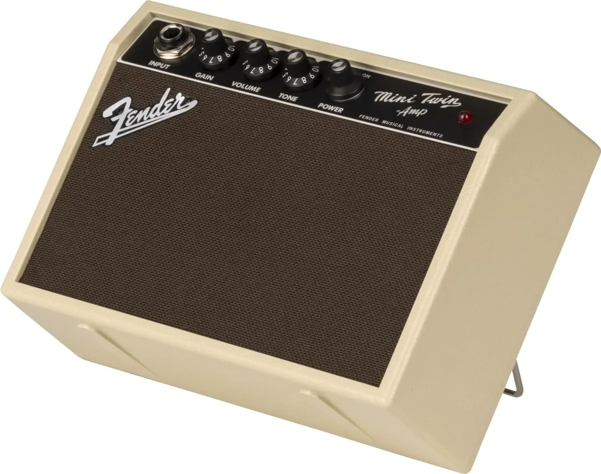 Fender Mini '65 Twin Amp amplificatore chitarra 1W blonde cuffie