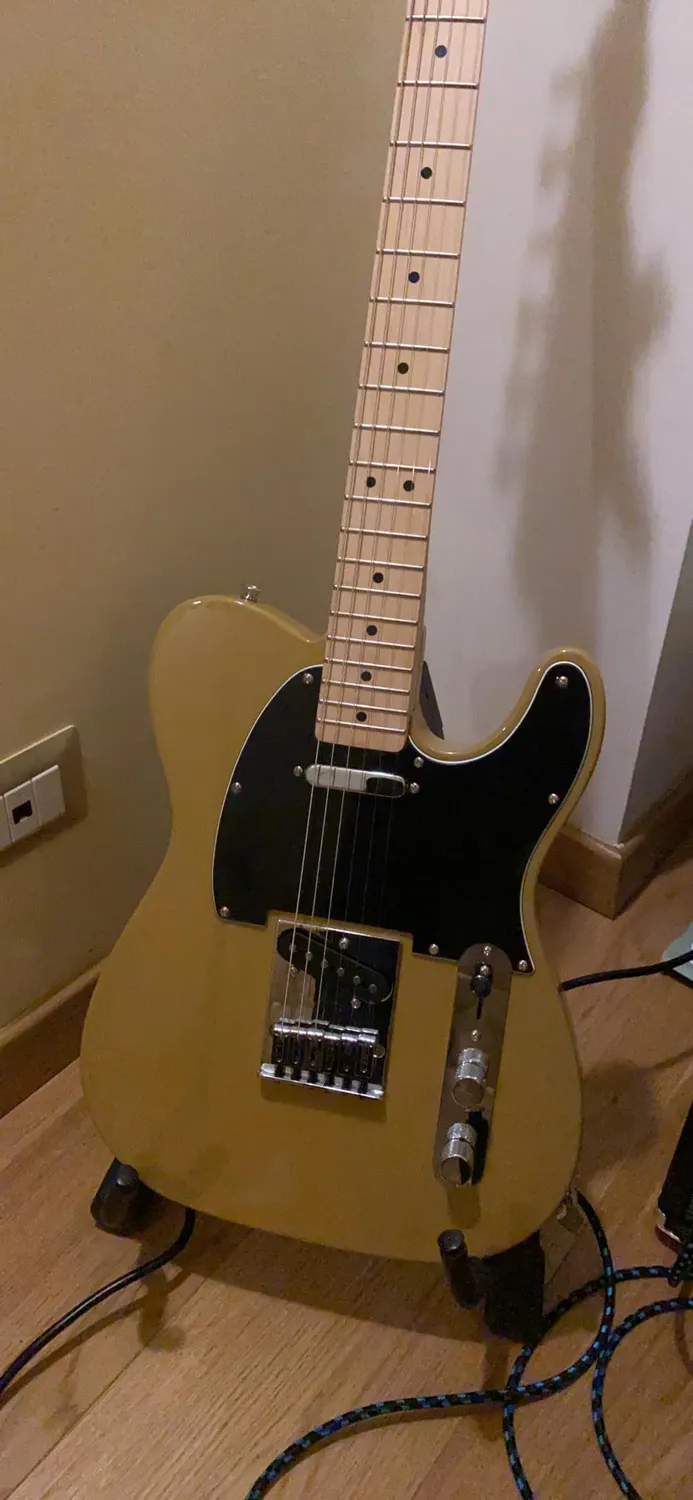 Squier Affinity Telecaster chitarra elettrica Butterscotch Blonde