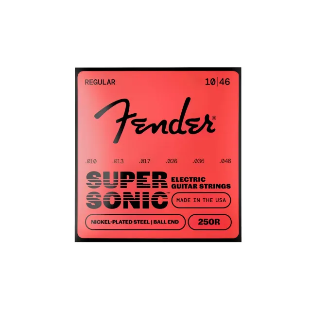 Fender SuperSonic 250R corde chitarra elettrica 10-46 nichel