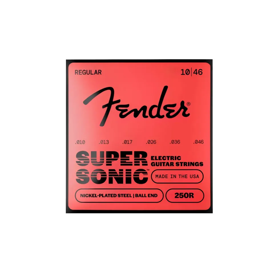 Fender SuperSonic 250R corde chitarra elettrica 10-46 nichel