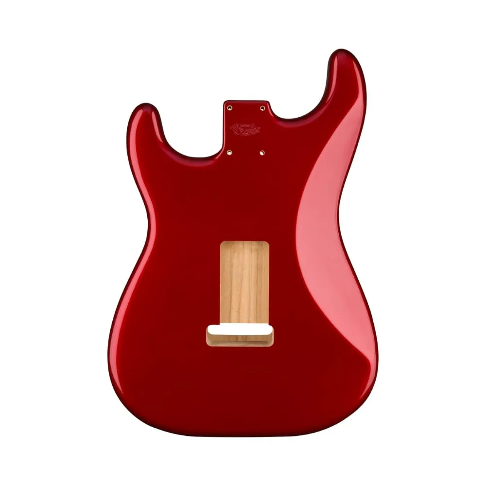 Fender Stratocaster corpo chitarra ontano Candy Apple Red