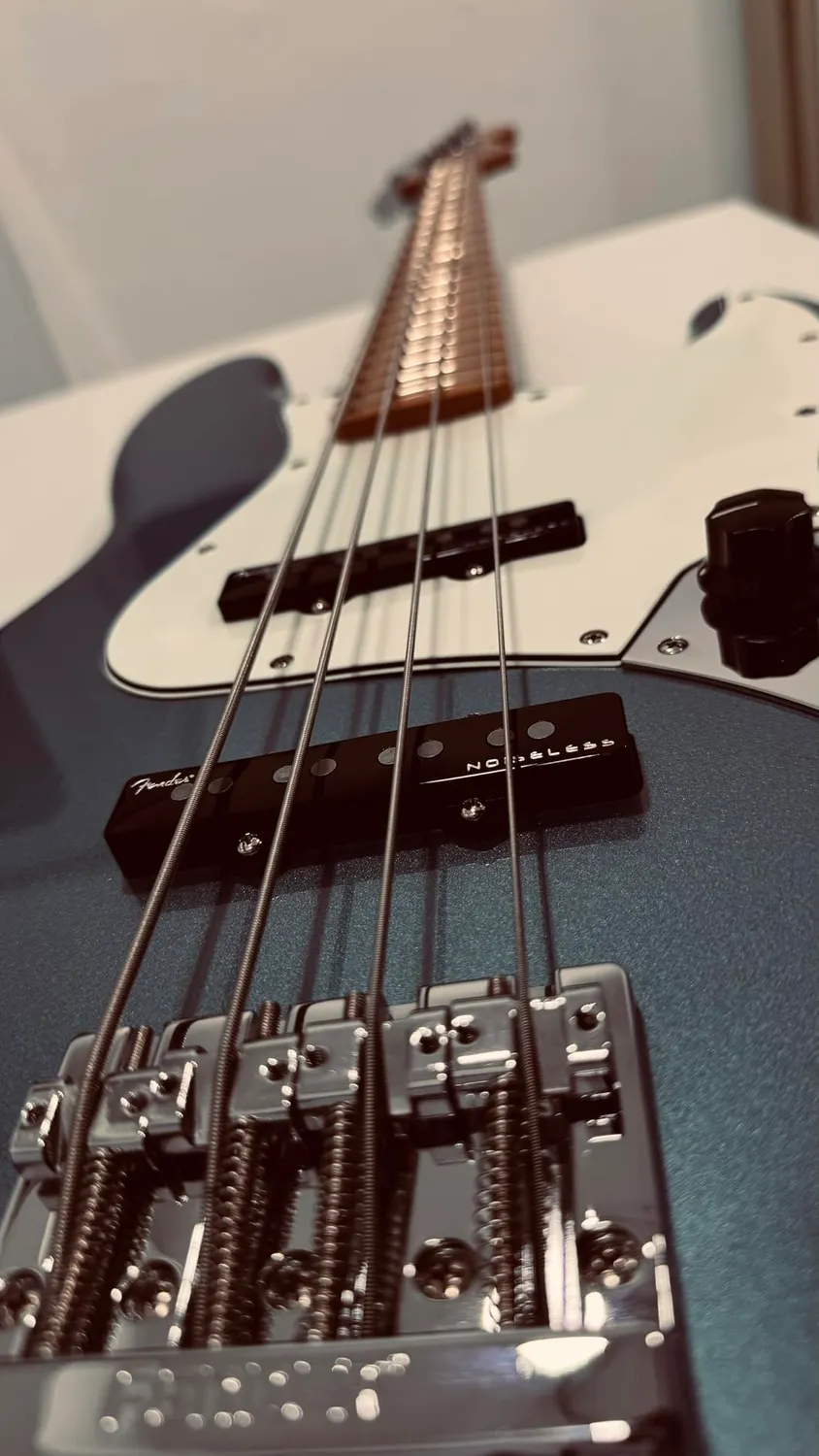 Fender Gen 4 Noiseless Jazz Bass pickup set 2 nero single-coil