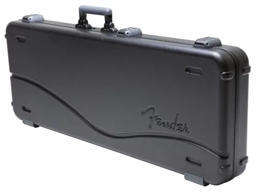 Fender Deluxe custodia rigida Jazzmaster Jaguar nera