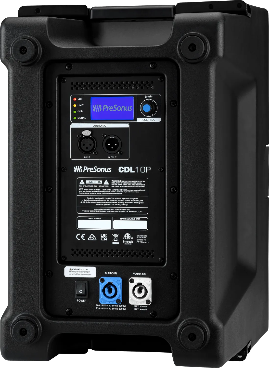 PreSonus CDL10P cassa attiva EU 10 pollici 2000W