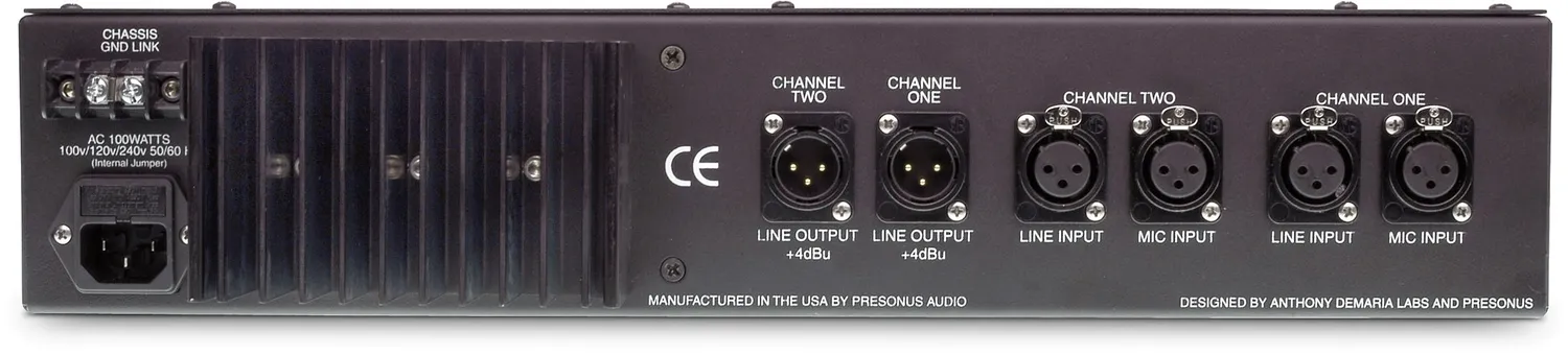 PreSonus ADL 600 preamplificatore microfonico valvolare 2 canali