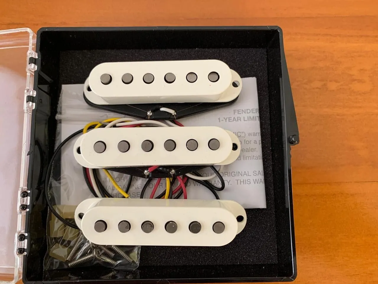 Fender Deluxe Drive Strat Pickup Single Coil Set 3 Pezzi Alto Output