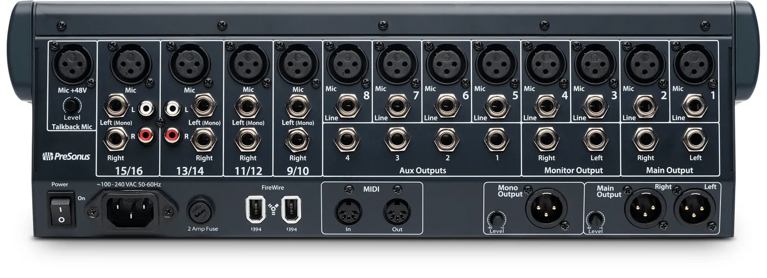 PreSonus StudioLive 16.0.2 mixer digitale 16 canali