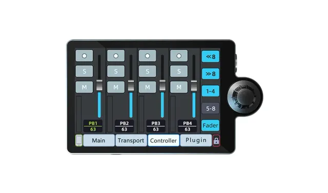 iCON aio2 scheda audio USB touchscreen creator 32bit