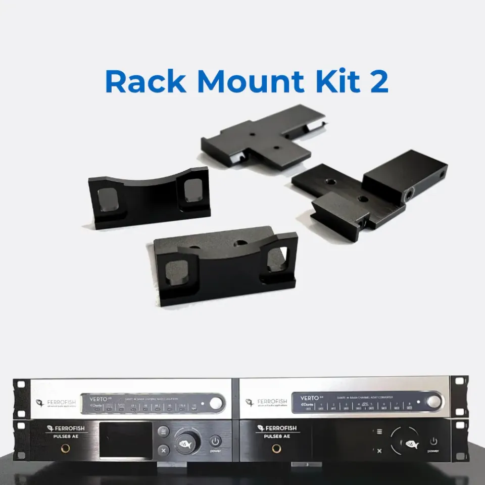 Ferrofish Pulse Rack Mount Kit 2 staffe rack 19" 1U