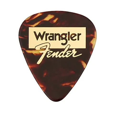 Fender Wrangler 351 plettri chitarra tartarugati 8 pezzi
