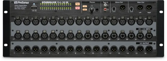 PreSonus StudioLive RML32AI mixer rack digitale 32 canali