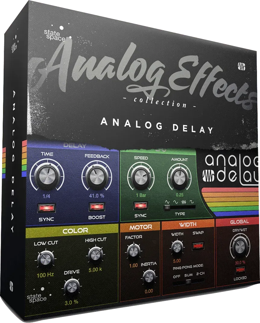PreSonus Analog Delay plugin delay BBD