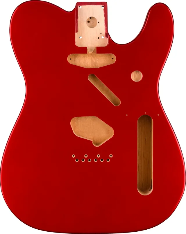 Fender Classic 60s Telecaster Corpo Ontano Rosso Lucido