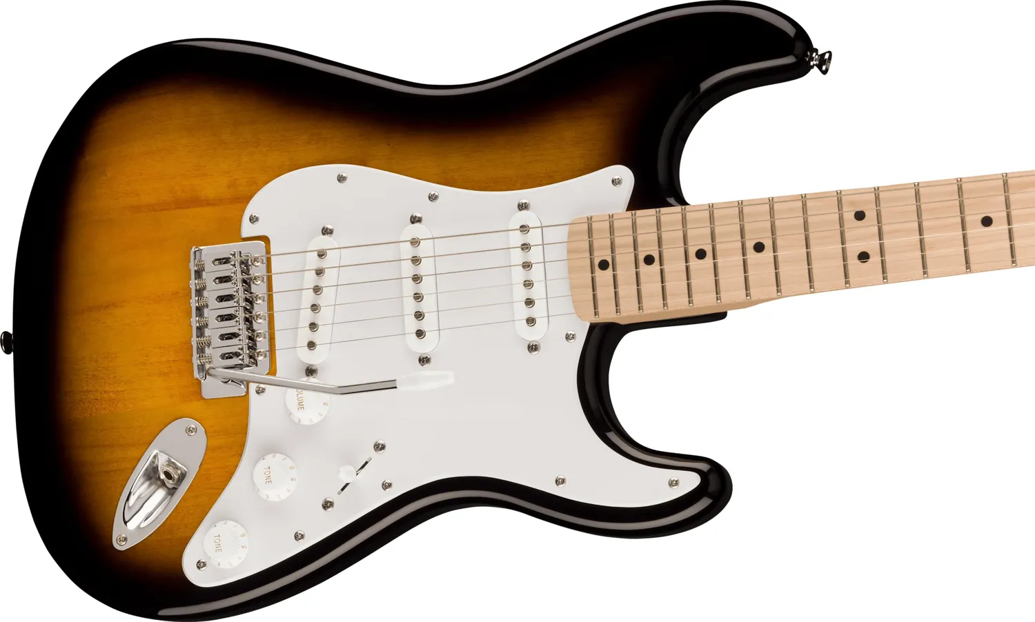 Squier Sonic Stratocaster kit chitarra elettrica sunburst bicolore